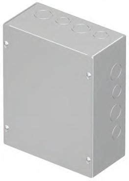 10x10x4 junction box with 1 1 4 knockouts|10x10x4 metal junction box.